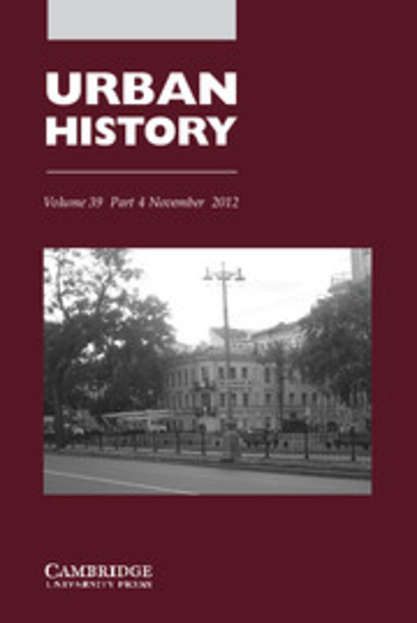 History of Urban House Numbering. Special Section von Urban History, 39.2012/4, Hg. von Rose-Redwood, Reuben/Tantner, Anton.